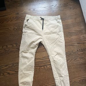 Beige Pacsun Joggers